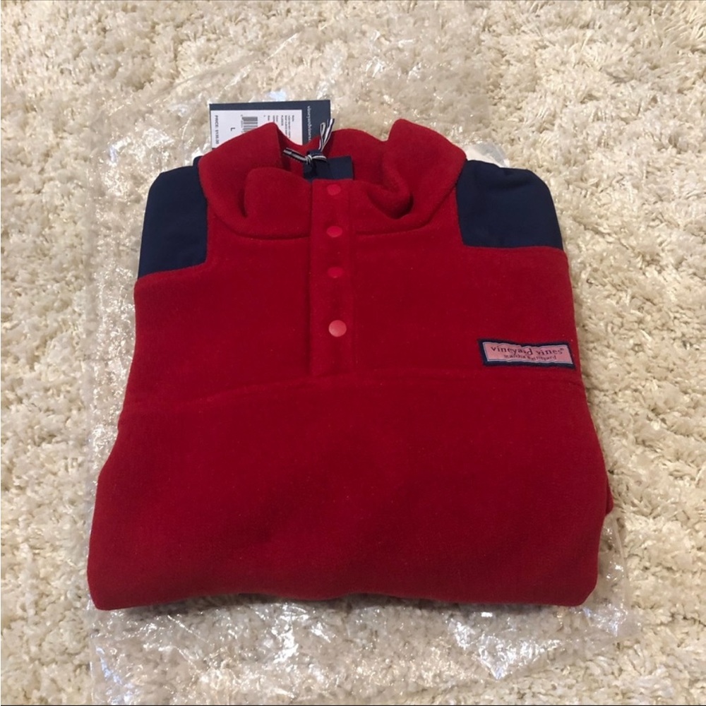 NWT Vineyard Vines Snap fleece